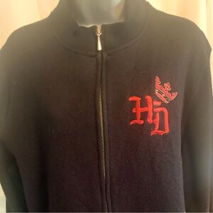 Ladies Harley-Davidson Zip Up Sweater Jacket. Size 2X  $20